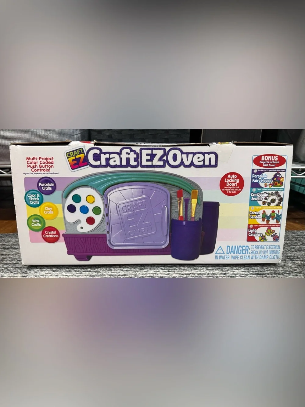 CRAFT EZ OVEN 3D PROJECT CRAFTING STATION NEW NIB NWT RARE HTF W/ BONUS KITS